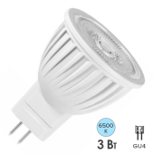 Lampa LED MR11 3W GU4 6500K 165-265V(TEKLED)200sht