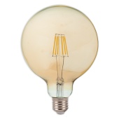 Лампа LED FL G95 6W 600LM GOLD E27 2700K