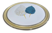 LED потолочный св-к LEAVES 40Wx2 Gold D500 6000K/4000K/3000K