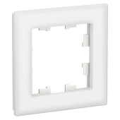 SE AtlasDesign Nature Стекло белый Рамка 1-ая