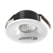 Св-к COB FLAT RING 3W WHITE 100-277V 260