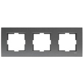 92190643 NOVELLA Рамка 3-ая темно-серая