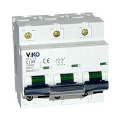 10VTB-3C80 Автомат 3P 80A 10KA B-C (VIKO)16
