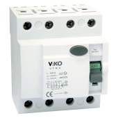 VTR4-2530 УЗО UZO RCCB  4P 25A 30MA(VIKO) 30шт