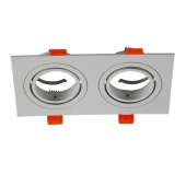 Sv-kMR16 GRILLE GU5,3x2 WHITE L180xW92xH25 (TT)50