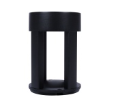 GAZON LED 9011A 10W BLACK 4000K D108x200 (TEKLED)