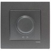 Выключатели комнатные NOVELLA FUME DIMMER 600W