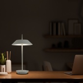Nastol. Sv-k SCANDINAVIAN 08 LED Metal D200H365 WH
