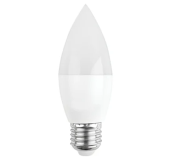Лампа LED C35 6W 520LM E27 6000K 100-265V