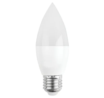 Лампа LED C35 6W 520LM E27 6000K 100-265V