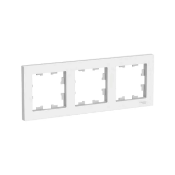 SE AtlasDesign Nature Стекло белый Рамка 3-ая