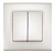 90403002 Lin Life SEDEF Выключатель 2-ой белый