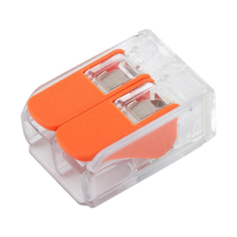 GTER4-02 Клемма универсальная монтажная 2-проводная,прозрачная компактная,100/5000