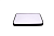 Свет-к LED-RIO-Frame 36W BLACK 6000K(TEKL-KZ)